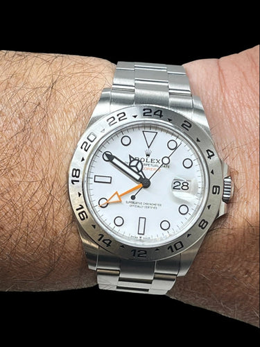 Rolex Explorer II - Montre 226570 Polar en acier Oystersteel 58 Facettes 330094340