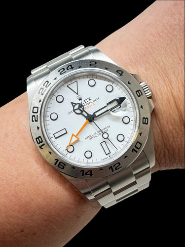 Rolex Explorer II - Montre 226570 Polar en acier Oystersteel 58 Facettes 330094340