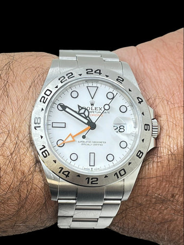 Rolex Explorer II - Montre 226570 Polar en acier Oystersteel 58 Facettes 330094340