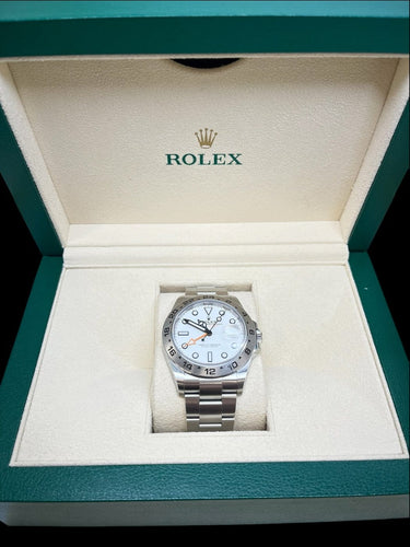 Rolex Explorer II - Montre 226570 Polar en acier Oystersteel 58 Facettes 330094340