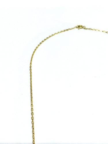 Chaîne maille forçat en or jaune 58 Facettes 1792360