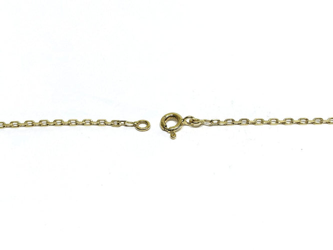 Chaîne maille forçat en or jaune 58 Facettes 1792360