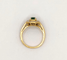 Bague 53 Bague en or jaune 18K, émeraude et diamants 58 Facettes 245