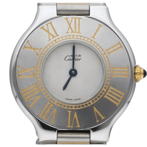 Cartier Must 21 - Montre en or jaune et acier