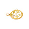 Pendentif en or jaune, or rose et perles 58 Facettes 5408456CN