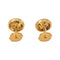 Boucles d'oreilles puces en or jaune et diamants 58 Facettes 5759890CN