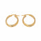 Créoles - Boucles d'oreilles en or jaune 58 Facettes 5774081CN