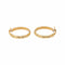 Créoles - Boucles d'oreilles en or jaune 58 Facettes 5774081CN