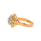 54 Bague Marguerite en or rose, or blanc et diamants 58 Facettes 5408493CN