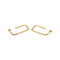 Boucles d'oreilles créoles en or jaune 58 Facettes 5918591CN
