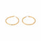 Créoles - Boucles d'oreilles en or jaune 58 Facettes 5713272CN