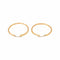 Créoles - Boucles d'oreilles en or jaune 58 Facettes 5713272CN