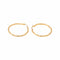 Créoles - Boucles d'oreilles en or jaune 58 Facettes 5713272CN