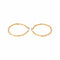 Créoles - Boucles d'oreilles en or jaune 58 Facettes 5713272CN
