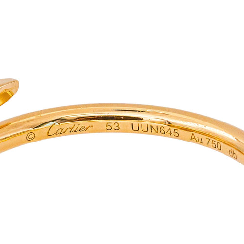 53 Cartier Juste un Clou - Bague en or jaune 58 Facettes 5746413RV