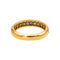 56 Boucheron Amour - Bague demi-alliance en or jaune et diamants 58 Facettes 5623367CN