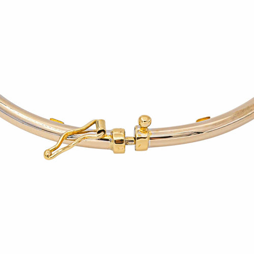 Bracelet jonc en or jaune 58 Facettes 5723128CN