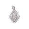 Pendentif en or blanc et diamants 58 Facettes 5618544CN