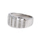 53 Bague en or blanc et diamants 58 Facettes 5538424RV