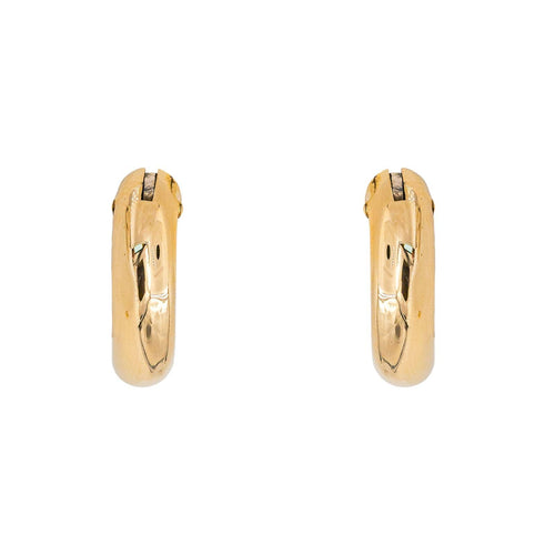 Boucles d'oreilles créoles en or jaune 58 Facettes 5774552CN