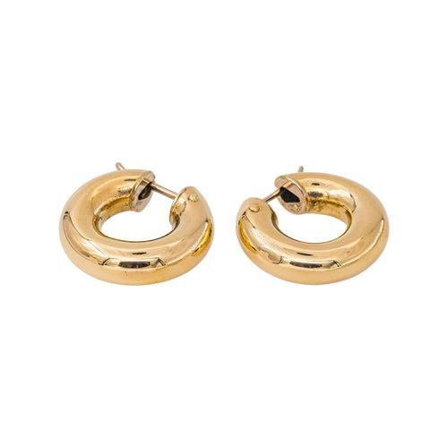 Boucles d'oreilles créoles en or jaune 58 Facettes 5774552CN