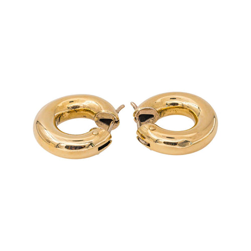 Boucles d'oreilles créoles en or jaune 58 Facettes 5774552CN