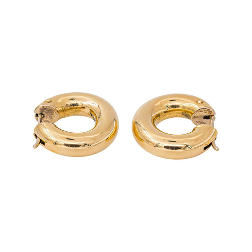 Boucles d'oreilles créoles en or jaune 58 Facettes 5774552CN