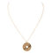 Ginette NY Donut On Chain - Collier pendentif en or rose 58 Facettes 2682450CN