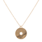 Ginette NY Donut On Chain - Collier pendentif en or rose 58 Facettes 2682450CN