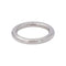 49 Ginette NY - Bague alliance Be My White Domed Band en or blanc 58 Facettes 5753221CN