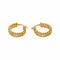 Boucles d'oreilles maille américaine en or jaune 58 Facettes 5750070CN