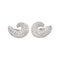 Boucles d'oreilles en or blanc et diamants 58 Facettes 5137752CN