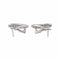 Boucles d'oreilles en or blanc et diamants 58 Facettes 5137752CN