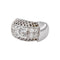 59 Bague en or blanc et diamants 58 Facettes 5599655CN