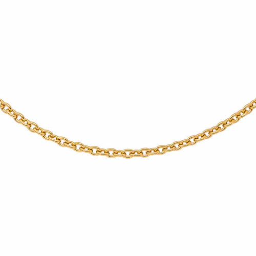 Collier maille forçat en or jaune 58 Facettes 5744231CN
