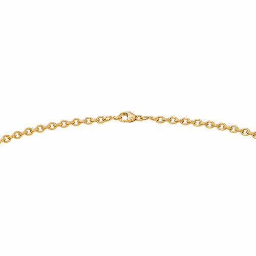 Collier maille forçat en or jaune 58 Facettes 5744231CN
