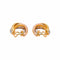 Cartier Trinity - Boucles d'oreilles créoles en ors jaune, rose et blanc 58 Facettes 5786995CN