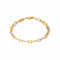 C'est Laudier - Bracelet maille ajourée en or jaune et blanc et diamants 58 Facettes 5481223CN