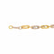 C'est Laudier - Bracelet maille ajourée en or jaune et blanc et diamants 58 Facettes 5481223CN