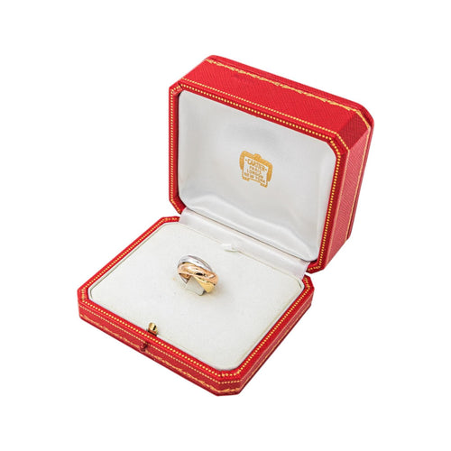 52 Cartier Trinity - Bague en or jaune, or rose et or blanc 58 Facettes 5774434CN