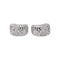 Bulgari Parentesi - Boucles d'oreilles en or blanc et diamants 58 Facettes 5779384CN