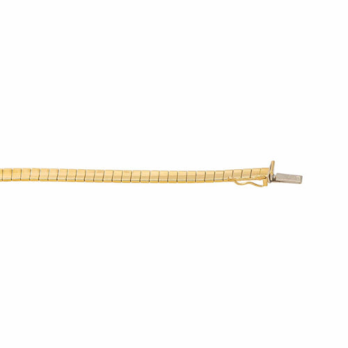 Collier maille oméga en or jaune 58 Facettes 5408458CN