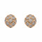 Boucles d'oreilles en or rose et blanc et diamants 58 Facettes 5348119CN