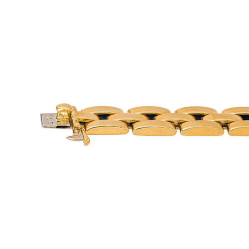 Bracelet maille Grain de riz en or jaune 58 Facettes 5568996CN