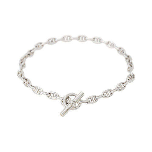 Hermès Chaîne d'ancre - Collier en argent 58 Facettes 5695900RV