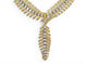 Boucheron Plume de Paon - Collier en or jaune et diamants 58 Facettes 275835