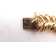 Boucheron Plume de Paon - Bracelet en or jaune et diamants 58 Facettes 275834