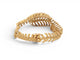 Boucheron Plume de Paon - Bracelet en or jaune et diamants 58 Facettes 275834