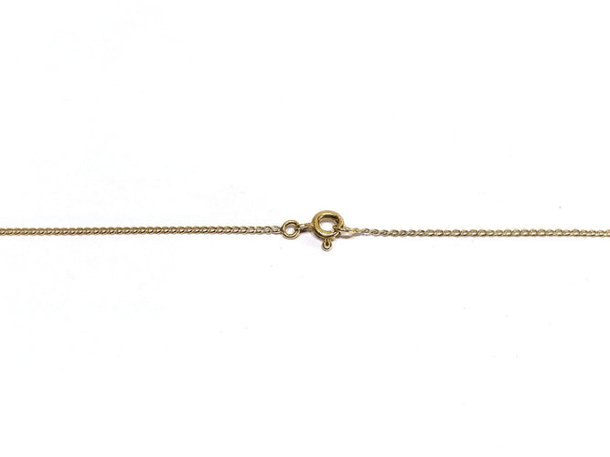 Chaîne gourmette 52 cm en or rose 18 carats 58 Facettes 1792421