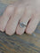 55 Bague cible en or jaune 18 carats et diamants 58 Facettes 1792502
